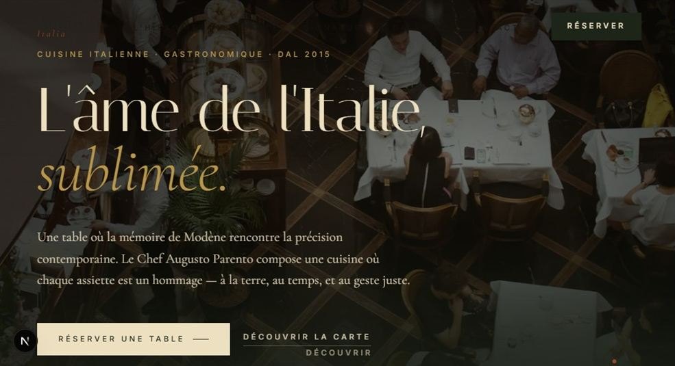 Augusta Italia — page d'accueil